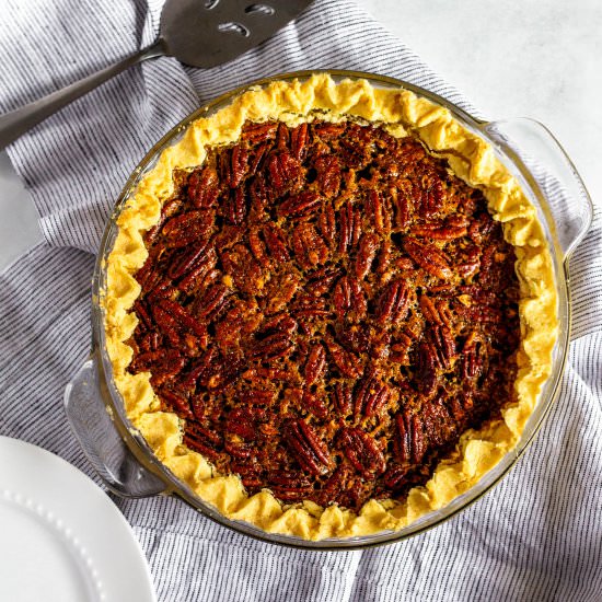 No Corn Syrup Pecan Pie