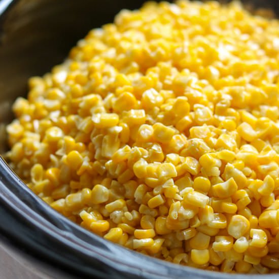 Slow Cooker Crock-Pot Butter Corn