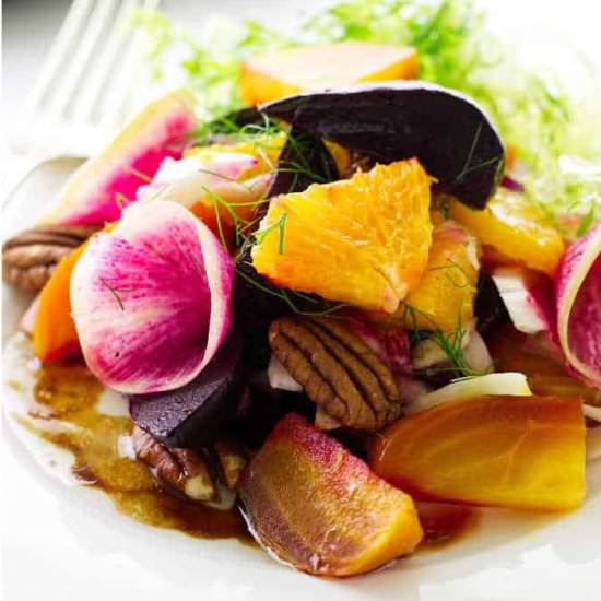 roasted beet salad