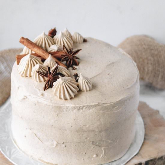 Vegan Chai-Spiced Cake