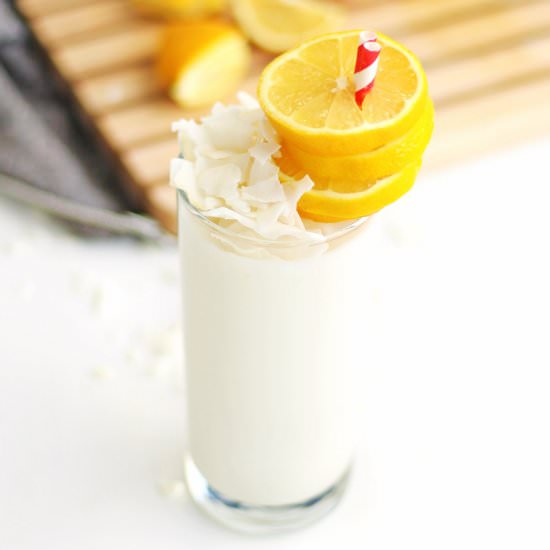 lemon coconut smoothie
