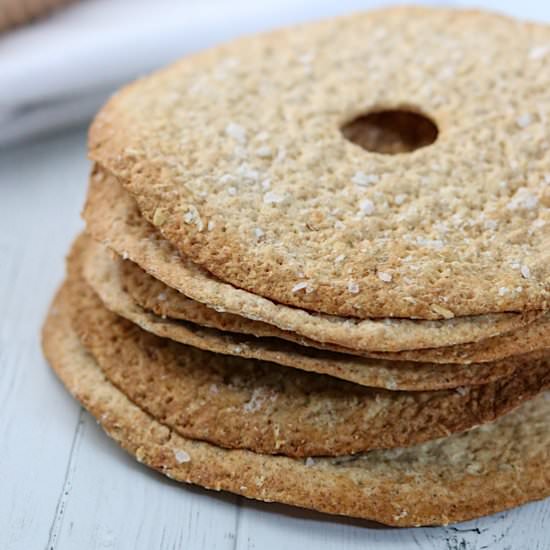 Rye and Oat Crispbread