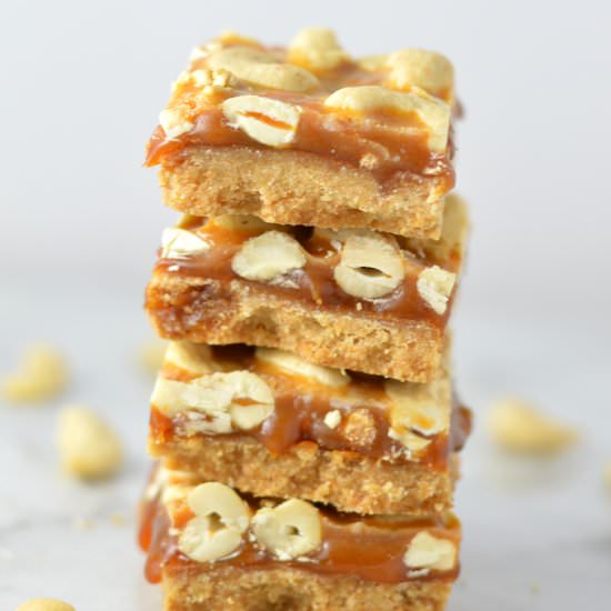 Butterscotch Cashew Squares