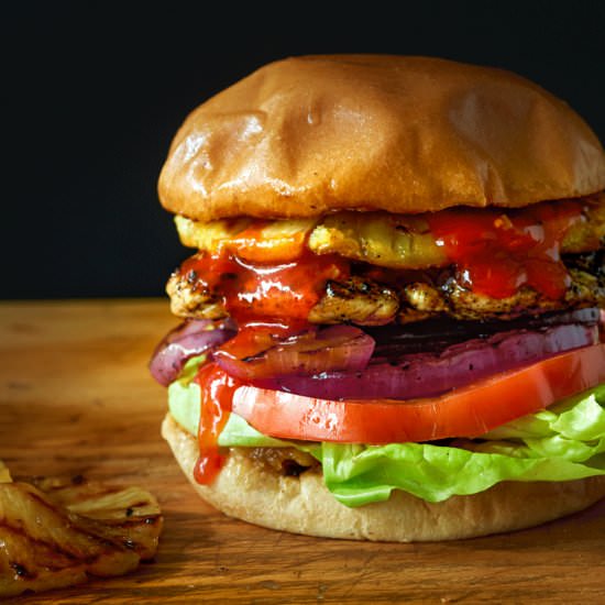 Hawaiian BBQ Chicken Sandwich