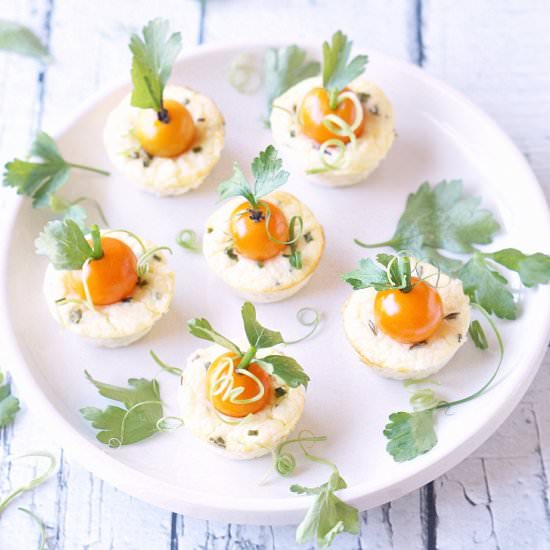 Mini Savory Cheesecake Appetizer