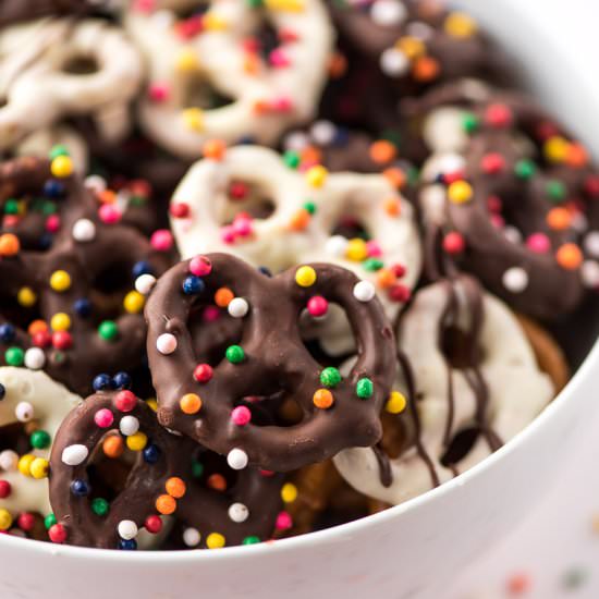 Chocolate Covered Pretzels