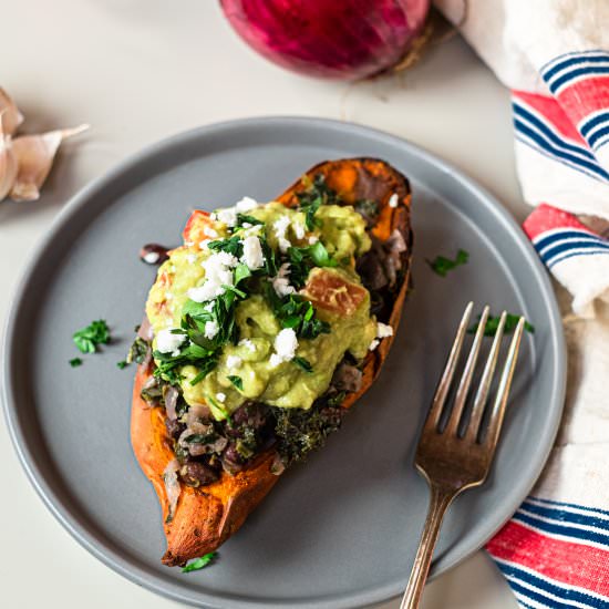 Stuffed Sweet Potatoes