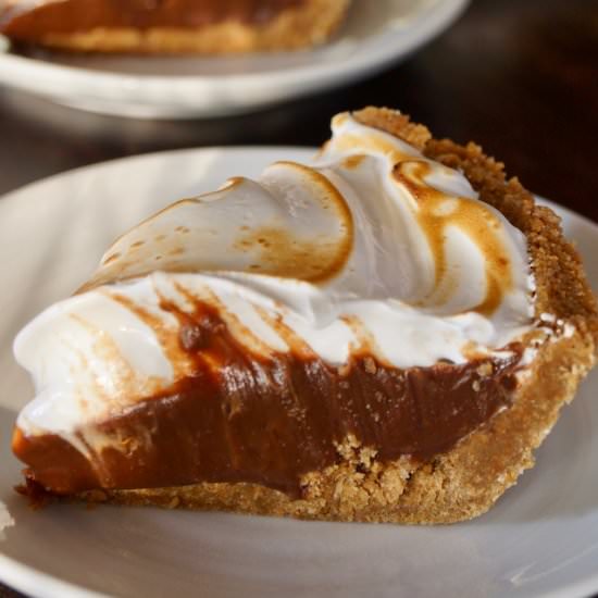 Chocolate Meringue Pie