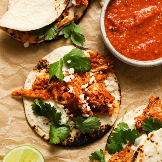 Chicken Tinga Tacos