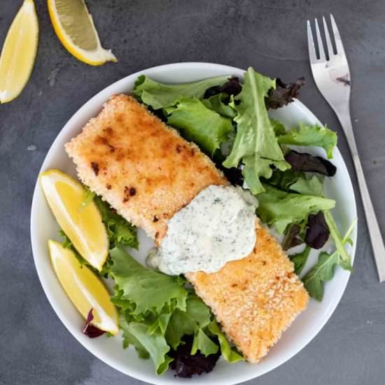 Pan Fried Salmon with Remoulade