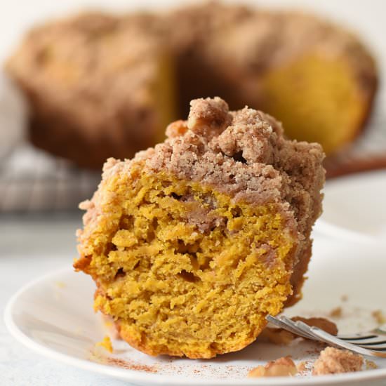Pumpkin Spice Coffee Cake