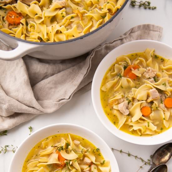 Leftover Turkey Soup Recipe
