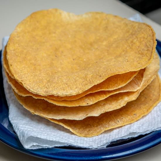 Baked Tostada Shells