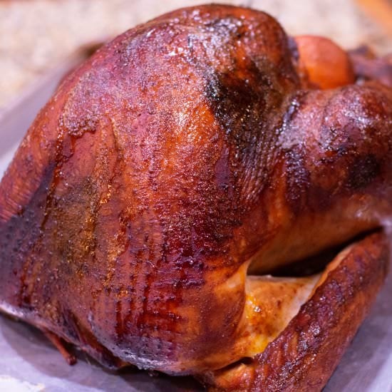 BOURBON BRINED SMOKED TURKEY