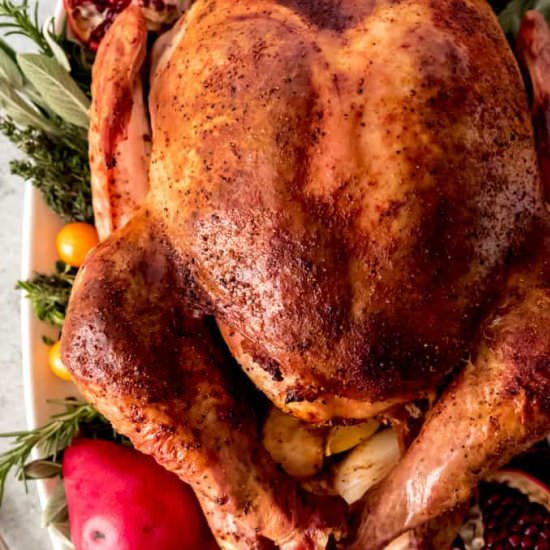 BACON ROASTED THANKSGIVING TURKEY