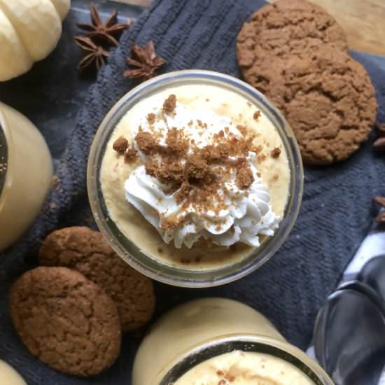 pumpkin spice mousse