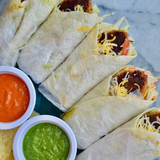 VEG FRANKIE/KATHI ROLL
