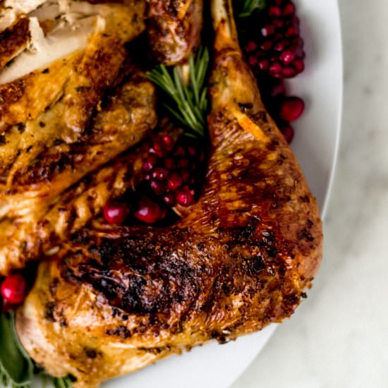 Cajun Maple Glazed Turkey