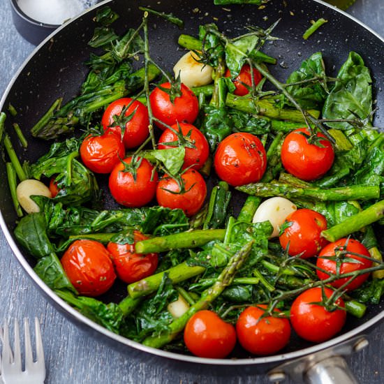 mediterranean roasted vegetables