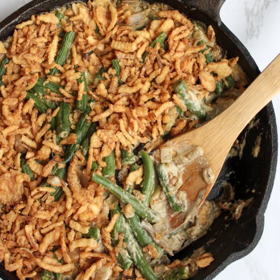 Best vegan green bean casserole