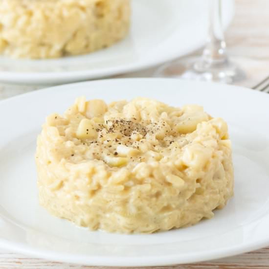 Vegan Fennel and Pear Risotto