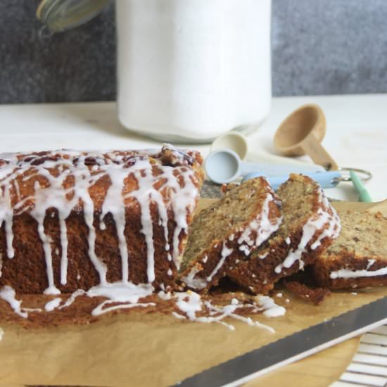 Banana Bread with Pecans Cardamom
