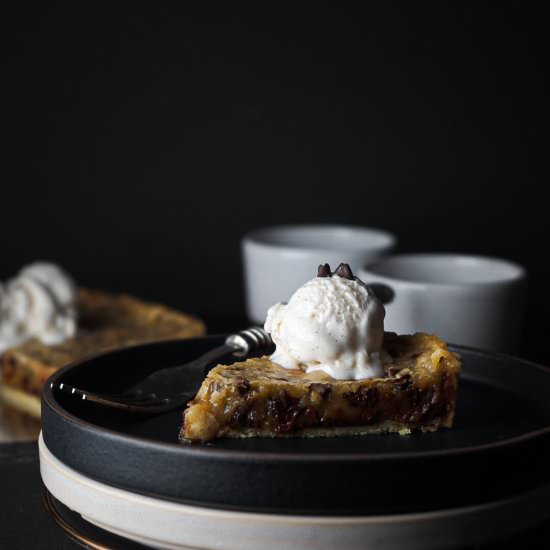 Chocolate Chip Cookie Tart