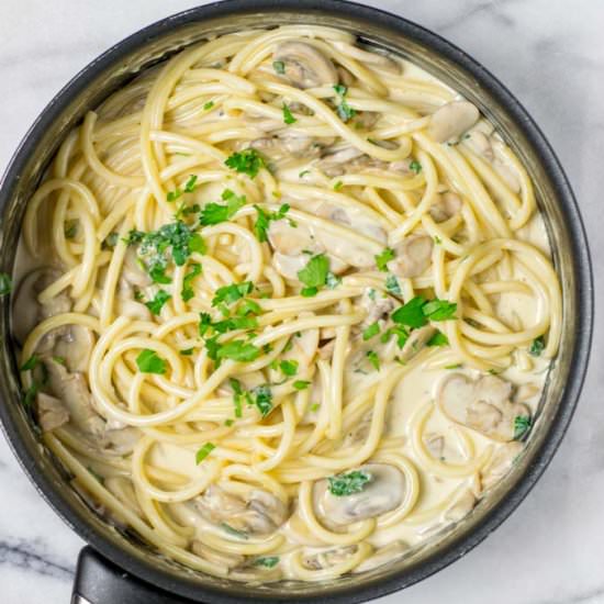 Creamy Mushroom Pasta