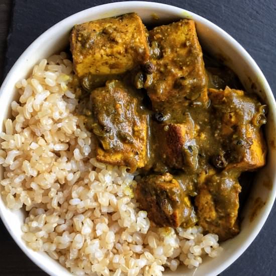 Jamaican Tofu Curry