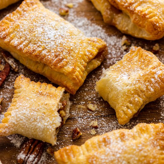 air fryer maple pecan hand pies