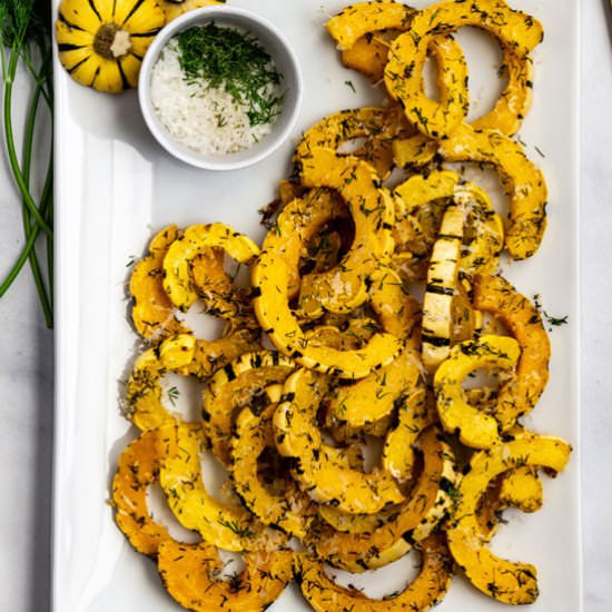 Roasted Delicata Squash
