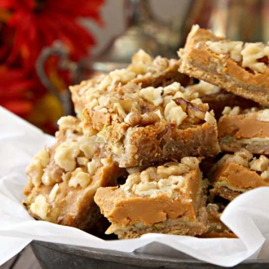 Butterscotch Apple Toffee Bars