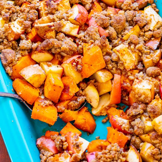 Sweet Potato & Apple Casserole