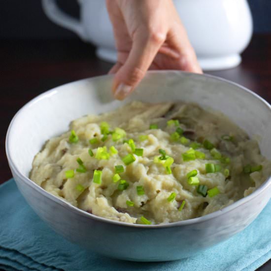 Easy Cauliflower Mashed Potatoes