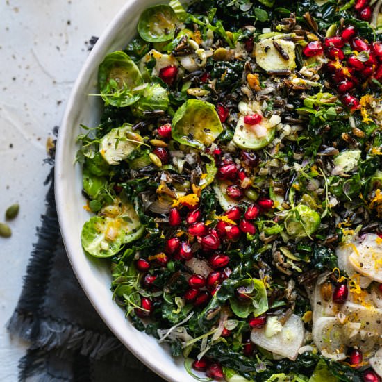 Crunchy Wild Rice Salad