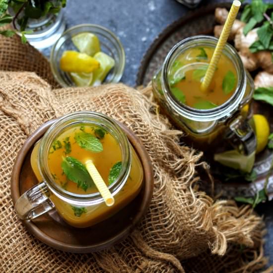 pepped up cane juice