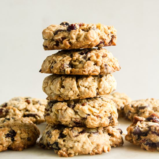 Cranberry Oat Cookies