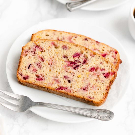 Cranberry Orange Banana Bread