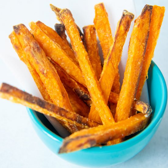 Crispy Baked Sweet Potato Fries