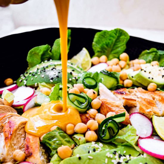 Honey Mustard Chicken Salad!