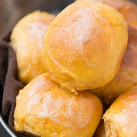 Homemade Sweet Potato Rolls