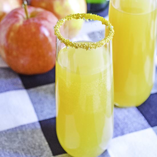 Apple Cider Mimosas