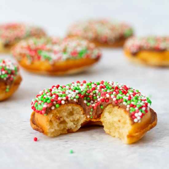 Mini Baked Doughnuts