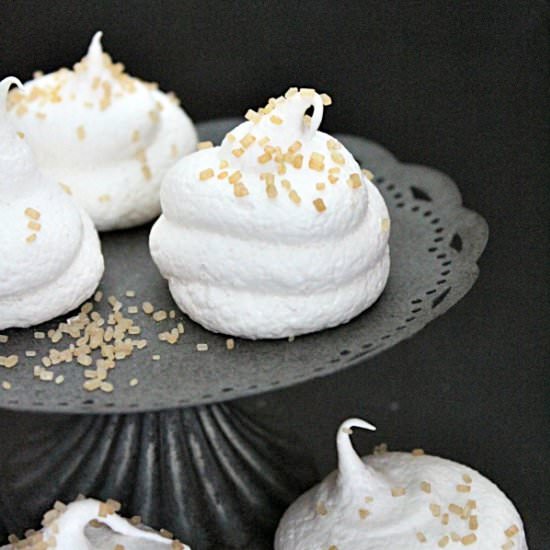 Maple Sugar Meringues