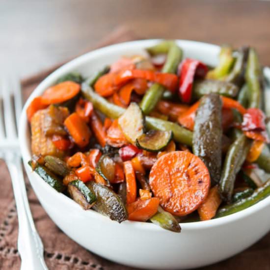Teriyaki Veggie Bowls