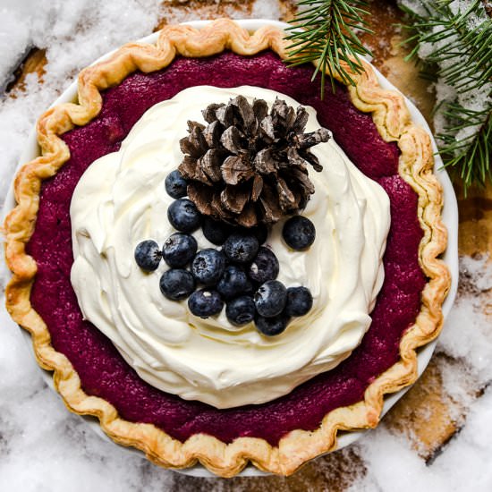 Purple Sweet Potato Pie