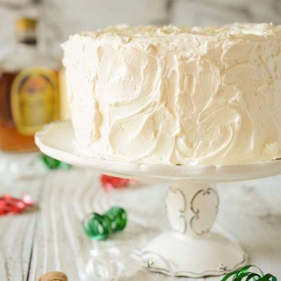 Eggnog Layer Cake