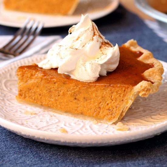 Classic Pumpkin Pie