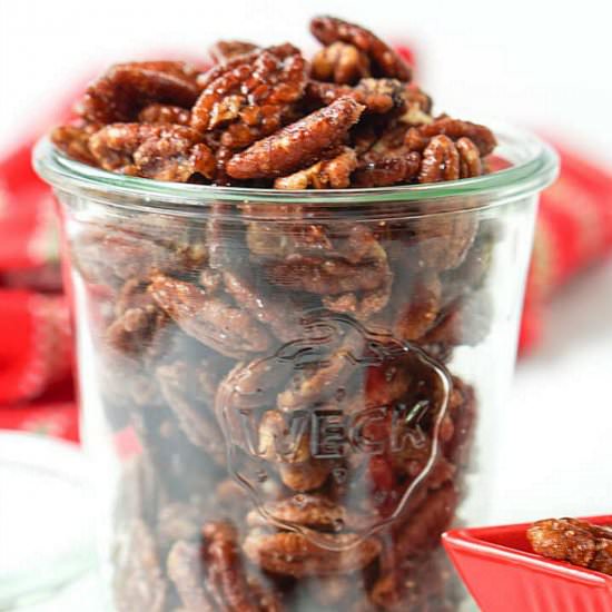 Sugar Free Keto Candied Pecans