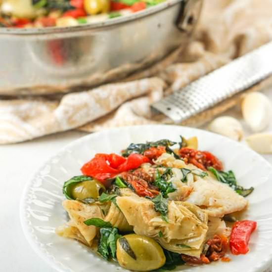 Easy Low Carb Mediterranean Fish